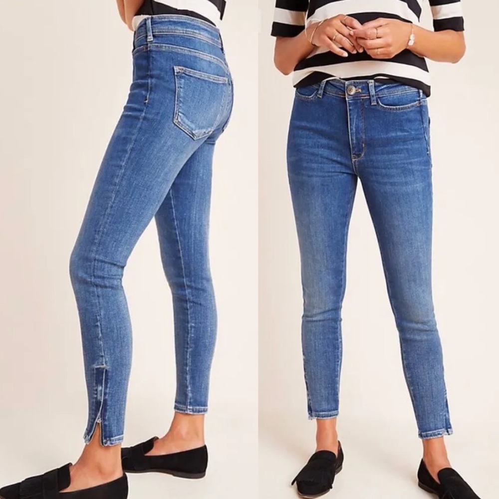 Anthropologie Pilcro and The Letterpress High Rise Skinny Jeans